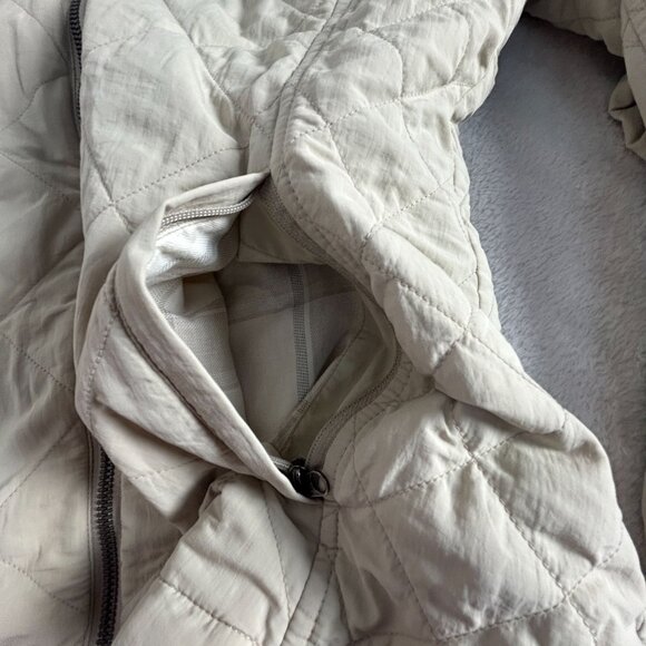 Kühl ProJekt Women’s Quilted Outdoor Jacket Small Beige Lightweight Full-Zip - Picture 4 of 11